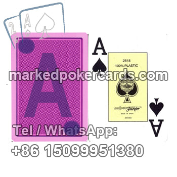 Mit unsichtbarer Tinte markierte Fournier 2800 Pokerkarten