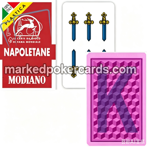 Mikrochips Spielkarten Modiano Napoletane
