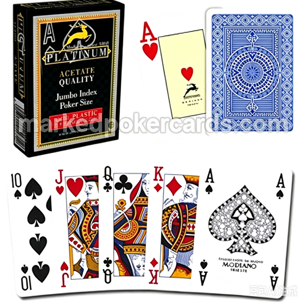 Spionagespielkarten Modiano Platinum
