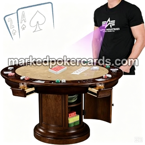 Breite dynamische Pokerkarten-Scanner-Kamera im T-Shirt