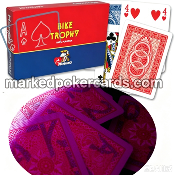 Markierte Trick Poker Card Modiano Bike Trophy