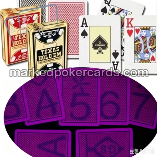 Copag Texas Holdem leuchtend markierte Karten