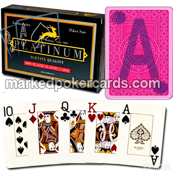 Spionagespielkarten Modiano Platinum