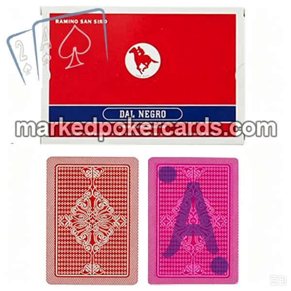 Dal Negro San Siro Invisible Playing Cards Cheat für Baccarat