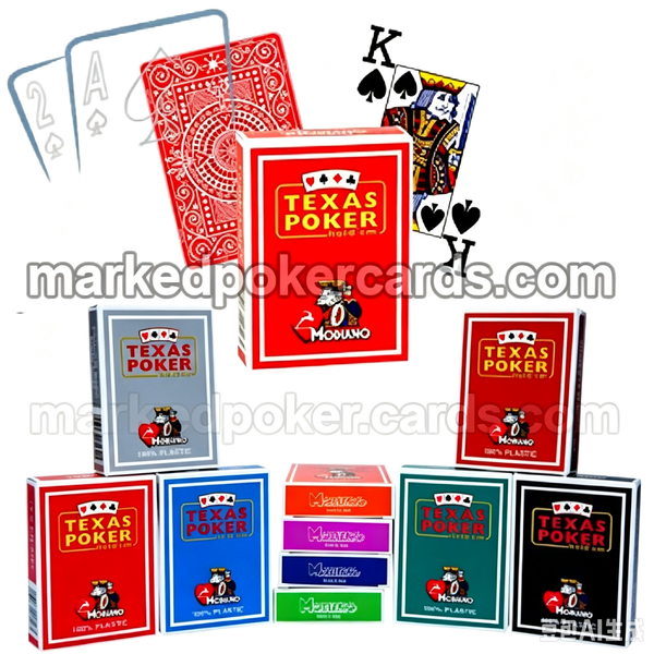 Invisible Ink Spielkarten Modiano Texas Holdem