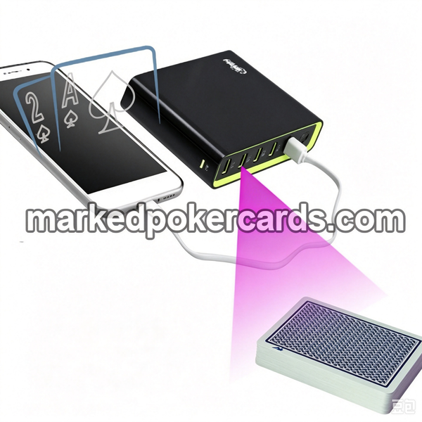 Mobil Power Bank Poker-Spielkarten-Scanner-Lesegerät