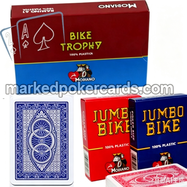 Markierte Trick Poker Card Modiano Bike Trophy