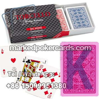 Dal Negro infrared poker cards