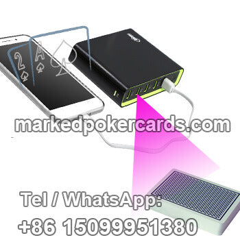 Mobil Power Bank Poker Playing Cards Scanner