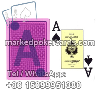 <tc>Unsichtbarer Tinte Gezinkte Fournier 2800 Pokerkarten</tc>