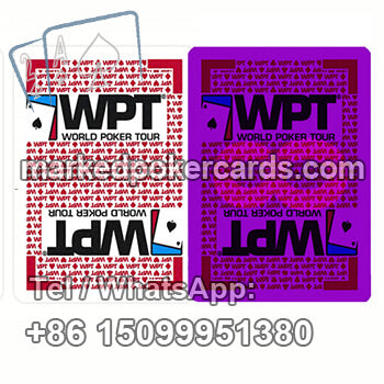 Invisible Ink Marked Fournier WPT Cheating Cards